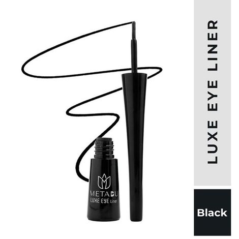 Buy METABU Long Lasting Luxe Eye Liquid Liner Black - 4 ml-Purplle