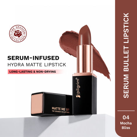 Buy Pilgrim Bullet Lipstick Mocha Bliss (4.2 gm)-Purplle