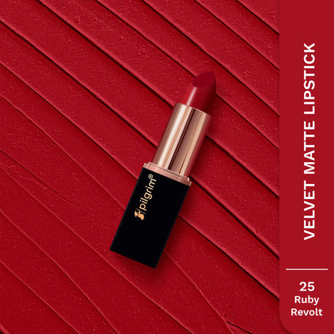 Buy Pilgrim Bullet Lipstick Ruby Revolt (4.2 gm)-Purplle