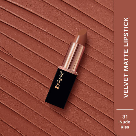 Buy Pilgrim Bullet Lipstick Nude Kiss (4.2 gm)-Purplle