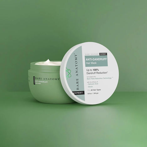 Buy BARE ANATOMY ANTI DANDRUFF HAIR MASK 250 GM-Purplle