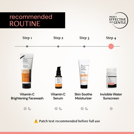 Deconstruct Invisible Water Sunscreen SPF 50 with Encapsulated UV ...