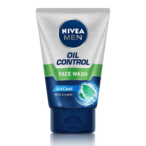Buy Nivea Men Oil Control Face Wash (100 gm)-Purplle
