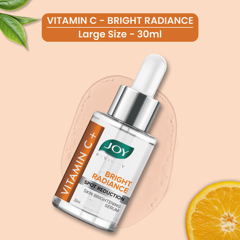 Buy Joy Revivify Vitamin C+ Bright Radiance Spot Reduction Skin Brightening Serum 30 ml-Purplle