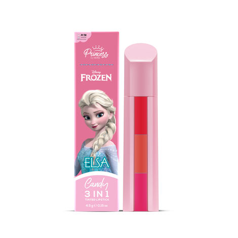 Buy RENEE Disney Frozen Princess Candy 3-In-1 Tinted Lipstick Elsa 4.5 gm-Purplle