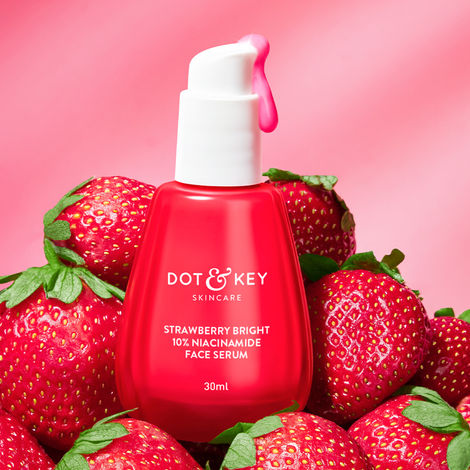 Buy Dot & Key Strawberry Bright 10% Niacinamide Face Serum - 30 ml-Purplle