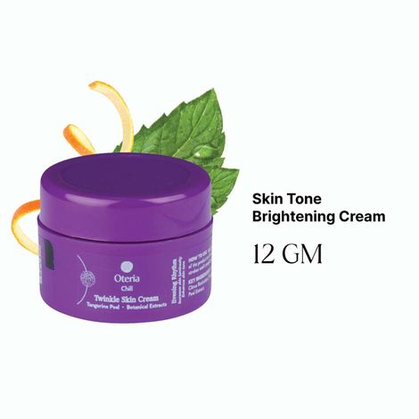 Buy Oteria Twinkle Skin Cream (12 GM) With Tangerine Peel For Pigmentation And Dark Spots Pm Routine-Purplle
