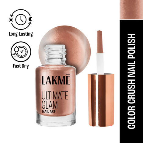Buy Lakme Color Crush Nail Art - Cocoa Nude M2 (6 ml)-Purplle