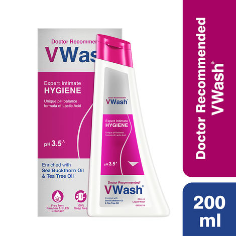 Buy VWash Plus Expert Intimate Hygiene (200 ml)-Purplle