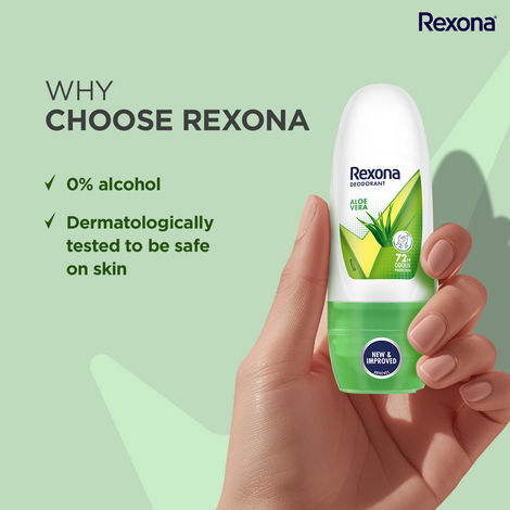 Rexona Women Roll On Aloe Vera 25 ml ( Pack Of 2)