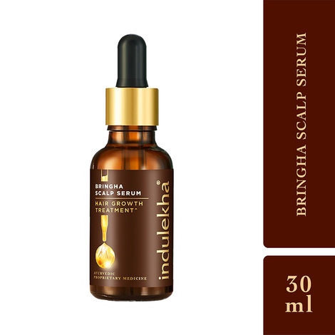 Buy Indulekha Bringha Hair Growth Treatment Scalp Serum ,30 ml |Ayurvedic Hair Growth Serum-Purplle