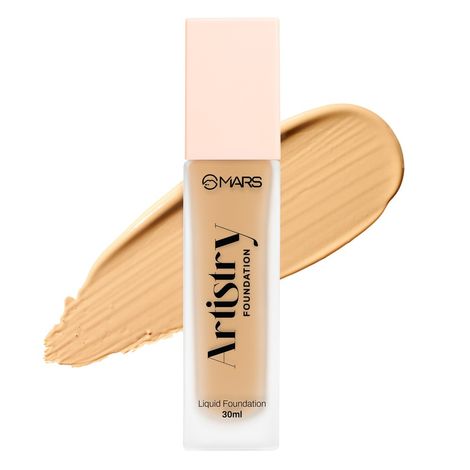 Buy MARS Artistry Liquid Matte Foundation 10-TOASTED ALMOND (30 ml)-Purplle