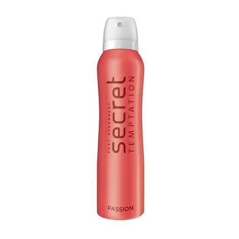 Buy Secret Temptation Passion Deodorant for Women, 160ml-Purplle