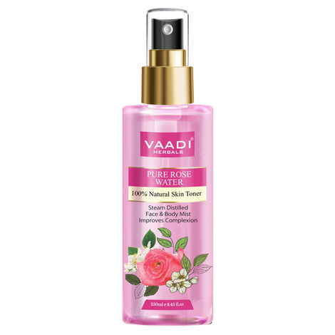 Buy Vaadi Herbals Rose Water - 100% Natural & Pure (250 ml)-Purplle