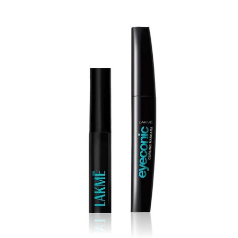 Buy Lakme Bold Eye Duo (9 to 5 Eyeconic Liquid Eyeliner – 4.5 ml + Eyeconic Curling Mascara – 9 ml) Combo of 2-Purplle