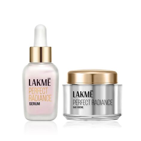 Buy Lakme Radiance Boost Duo (Perfect Radiance Day Cream – 50 gm + Perfect Radiance Serum – 15 ml) Combo of 2-Purplle