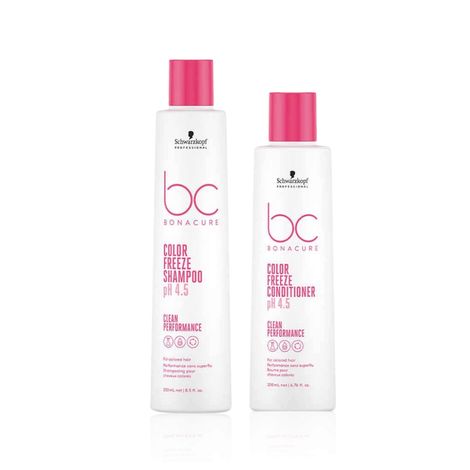 Buy Schwarzkopf Professional Bonacure pH 4.5 Color Freeze [Conditioner 200 ml + Shampoo 250 ml] Combo of 2-Purplle