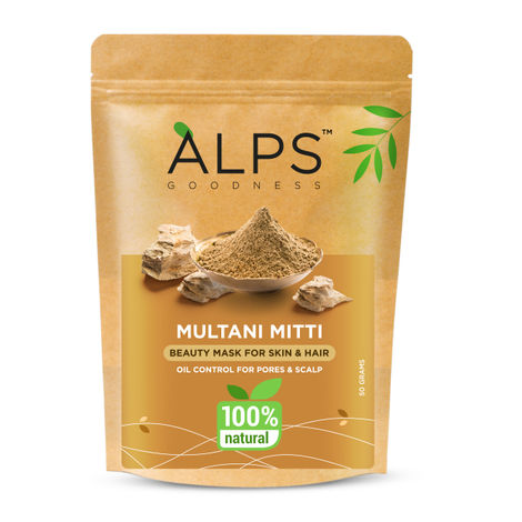 Buy Alps Goodness Multani Mitti Beauty Mask for Skin & Hair (50 gm)-Purplle
