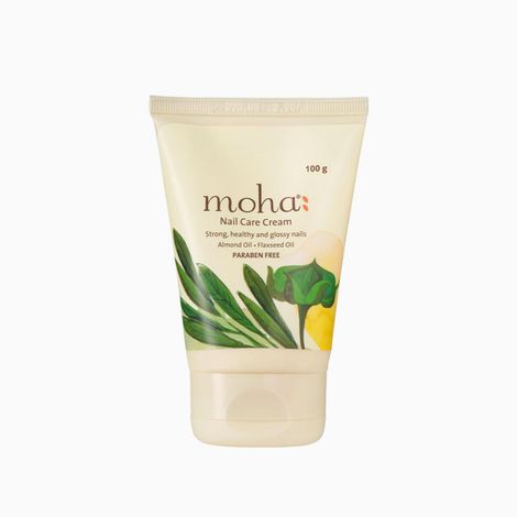 Buy Moha Nail Care Cream Strengthen Dry Nails And Promote Shiny Glow 100 gm-Purplle