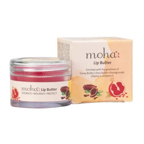 Buy Moha Lip Butter Nourishing Lip Care For Soft Smooth Lips 10 gm-Purplle