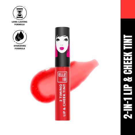 Buy Elle18 2 Timing Lip & Cheek Tint Tropicana - 4 ml-Purplle