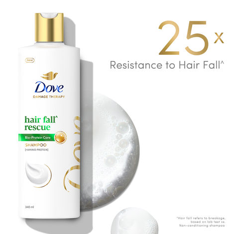 Buy Dove Hair Fall Rescue Shampoo (340 ml)-Purplle