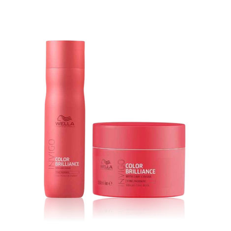 Buy Wella Professionals Invigo Color Brilliance Shampoo and Mask Combo-Purplle