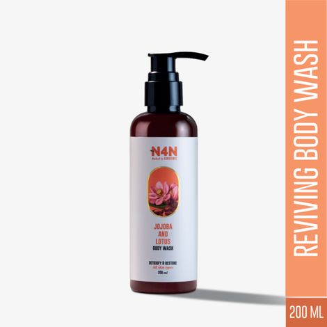 Buy Nature4Nature deep cleansing and Hydrating Body Wash with Lotus and Jojoba oil 200 ml-Purplle