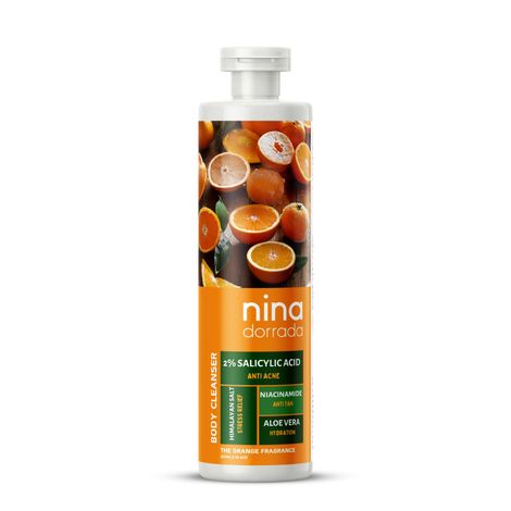 Buy Nina Dorrada Bitter Orange Salt Body Wash with 2% Salicylic Acid, Niacinamide & Himalayan Salt | 300 ml-Purplle