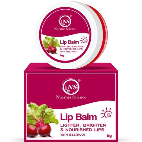 Buy Nuerma Science Beetroot Lip Balm for Pink Lips and Cheek (SPF 30) for Beautiful & Smooth Lips Beetroot (Pack of: 1, 6 gm)-Purplle