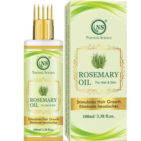 Buy Nuerma Science Rosemary Oil for Anti-Dandruff and Stimulate Hair Growth, Shiner & Heavier, Fuller Hair Hair Oil (100 ml)-Purplle