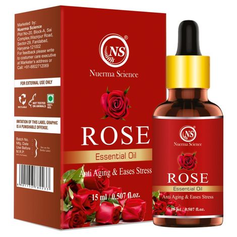 Buy Nuerma Science Rose Oil (Pure & Natural) Hair Oil (15 ml)-Purplle