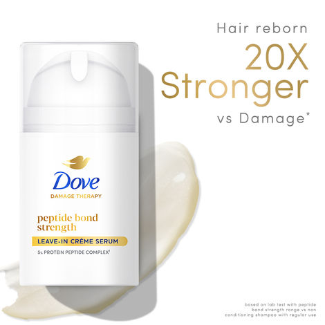 Buy Dove Peptide Bond Strength Leave In Creme Serum | 52 ml-Purplle