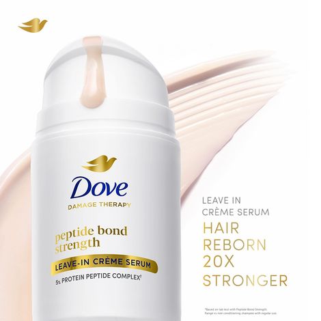 Buy Dove Peptide Bond Strength Leave In Creme Serum | 52 ml-Purplle