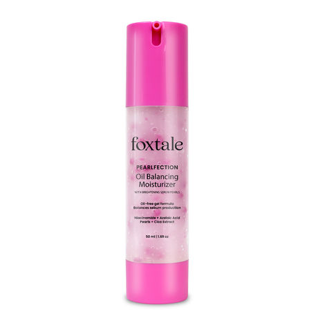 Buy Foxtale Oil Balancing Moisturizer | Shine-Free Glow, 8+ Hours Hydration 50 ml-Purplle