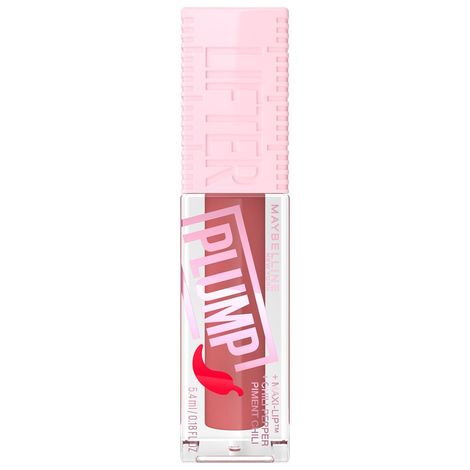 Buy Maybelline New York Lifter Plump - Plumping Liquid Lip Gloss, Peach Fever, 5.4 ml-Purplle