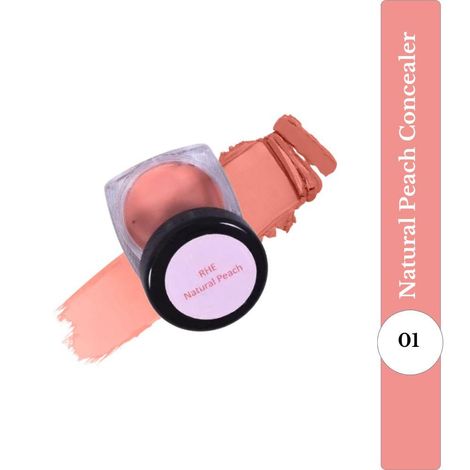 Buy Rhe Cosmetics Hd Full Cover Concealer - Natural Peach (4 gm)-Purplle
