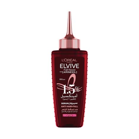Buy L'Oreal Paris Fall Resist Anti Hair Fall Serum With 1.5% Aminexil, For Lesser Visible Scalp & Hair Fall, 102 ml-Purplle