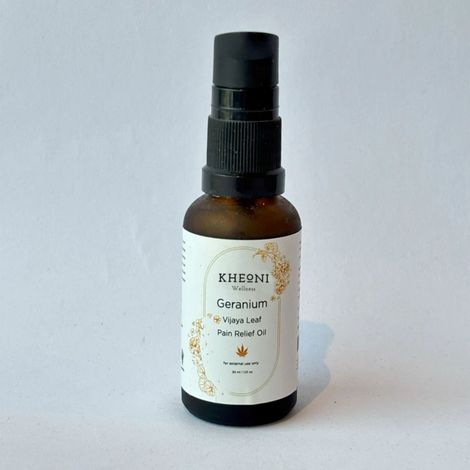 Buy Kheoni Geranium Vijaya Leaf Pain Relief Oil (30 ml)-Purplle
