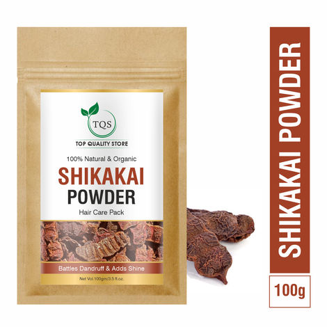 Buy TQS 100% Natural & Organic Shikakai Powder 100 gm-Purplle
