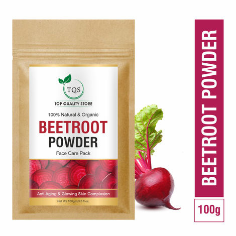 Buy TQS 100% Natural & Pure Beetroot Powder -100 gm-Purplle