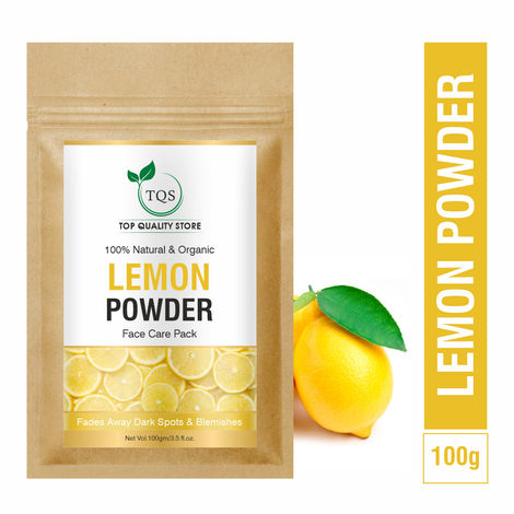 Buy TQS 100% Natural & Pure Lemon Peel Powder 100 gm-Purplle