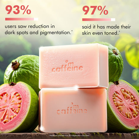 japan glutathione benefits Mcaffeine Brightening Tan Removal Soap- 1% Kojic Acid & Glutathione - Pack  Of 3X100 gm