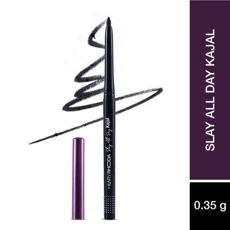 Buy Hilary Rhoda Slay All Day Kajal | Retractable & Long Lasting Kajal | Matte Finish | Highly Pigmented Kajal | Transfer-Proof Kajal | Smudge-Proof Kajal - 0.35 gm-Purplle