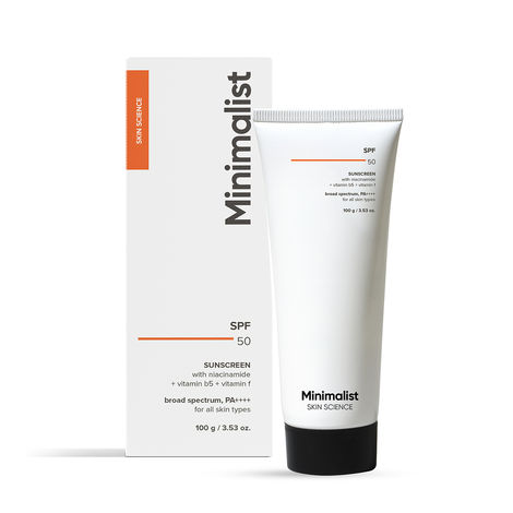 Buy Minimalist SPF 50 Sunscreen - 100 gm-Purplle