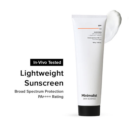 Buy Minimalist SPF 50 Sunscreen - 100 gm-Purplle