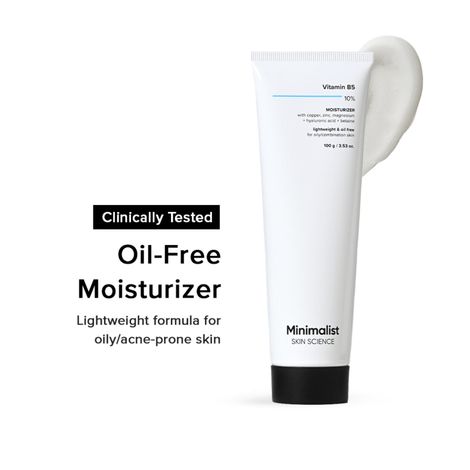 Buy Minimalist Vitamin B5 10% Moisturizer 100 gm-Purplle