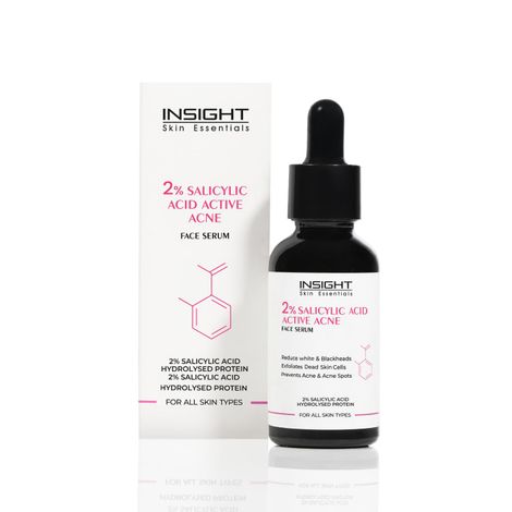 Buy Insight Cosmetics 2% Salicylic Acid Active Acne Face Serum 30 ml-Purplle