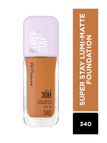 Buy Maybelline New York Super Stay Lumi Matte Liquid Foundation, 340, 30 HR Long Lasting yet Lightweight Foundation - 35 ml-Purplle