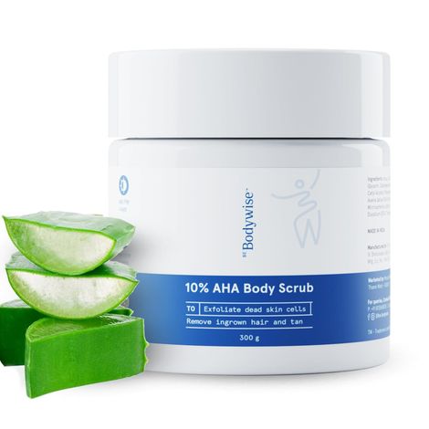 Buy Be Bodywise 10% AHA Body Scrub - 300 gm-Purplle